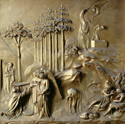 La storia di Isacco: gli angeli profetizzano la nascita di Isacco e l